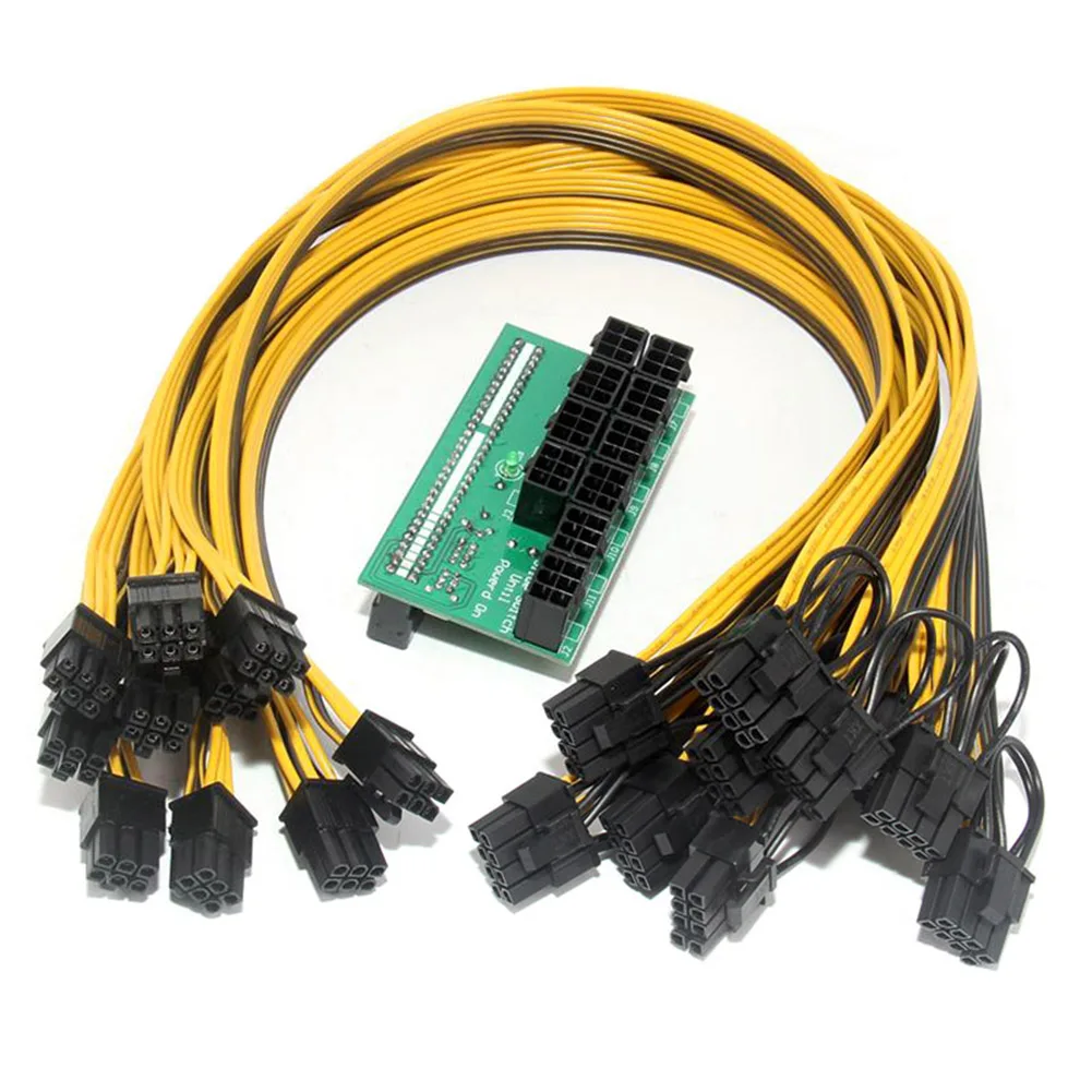 New Breakout Board + 10pcs Cable for HP 1200w/750w Power Module Mining Ethereum JR Deals | Компьютеры и офис