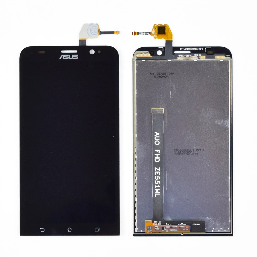 Новый 5 дюймовый ЖК дисплей для ASUS Zenfone 2 ZE551 ML сенсорный экран панель дигитайзер с