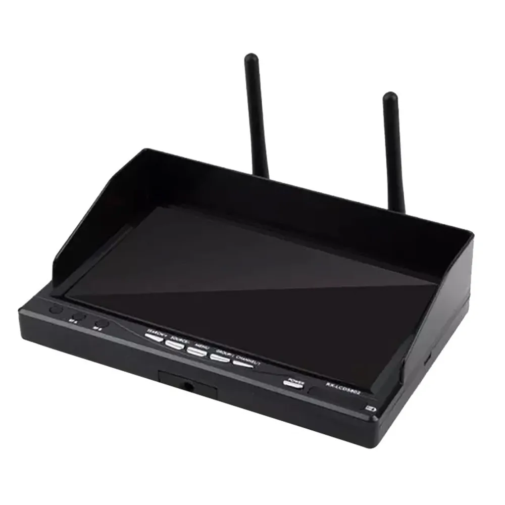 RX-LCD5802 Универсальный 7-дюймовый белый выпуск 40ch разнообразие 5 8 ГГц FPV