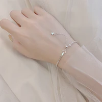 miara l star bracelet design boudoir girls korean version of students simple personality wave flash web celebrity collocation