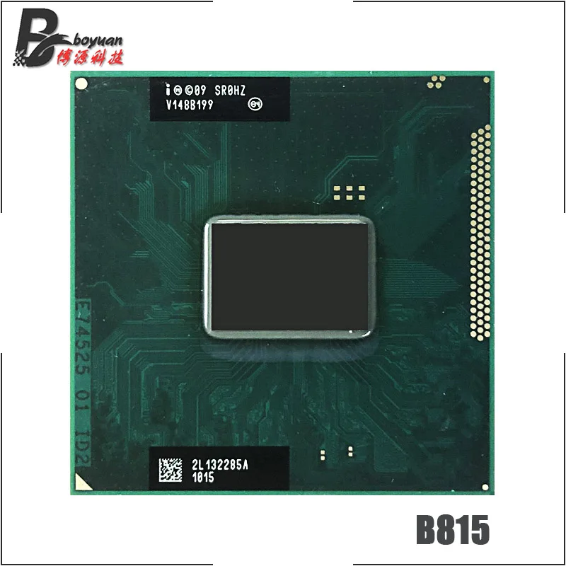 Процессор Intel Celeron B815 SR0HZ 1 6 ГГц двухъядерный двухпоточный процессор 2 Мб 35 Вт