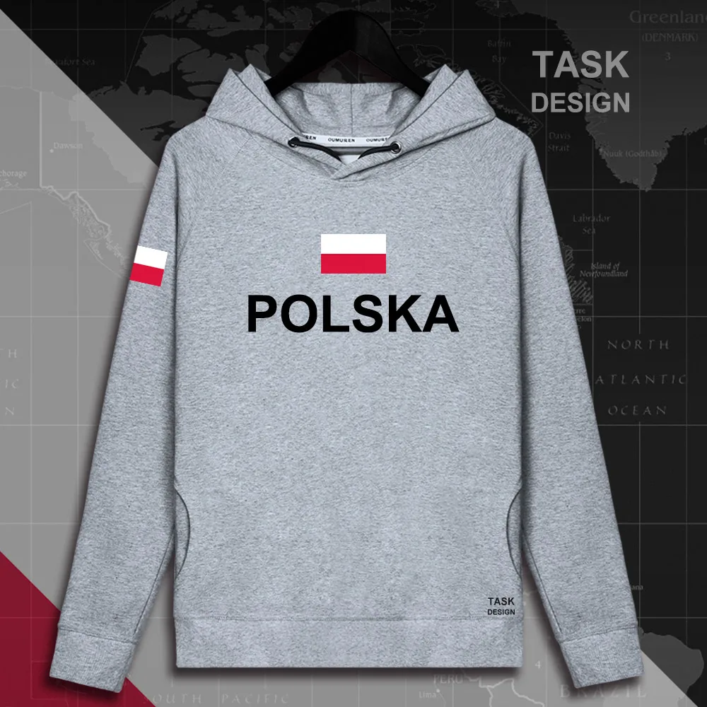 Польская польская Толстовка POLAK POLSKA POL мужские пуловеры с капюшоном толстовки