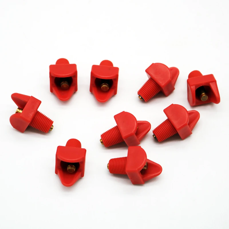 10Pcs Poultry Nipples Horizontal Side Mount Chicken Watering Drinker Bird Quail Duck | Дом и сад