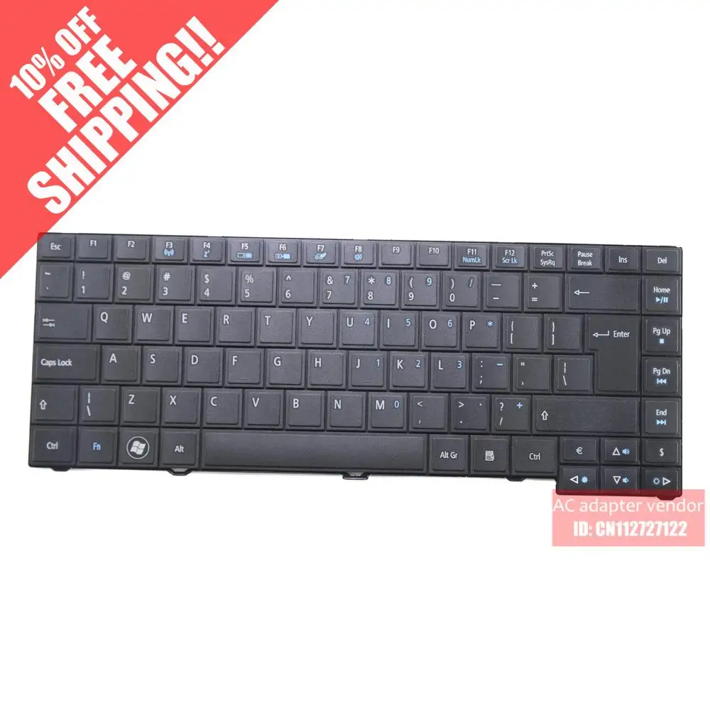 Новая замена для ACER TravelMate P243 M MG британский английский клавиатуры Черный|keyboard for