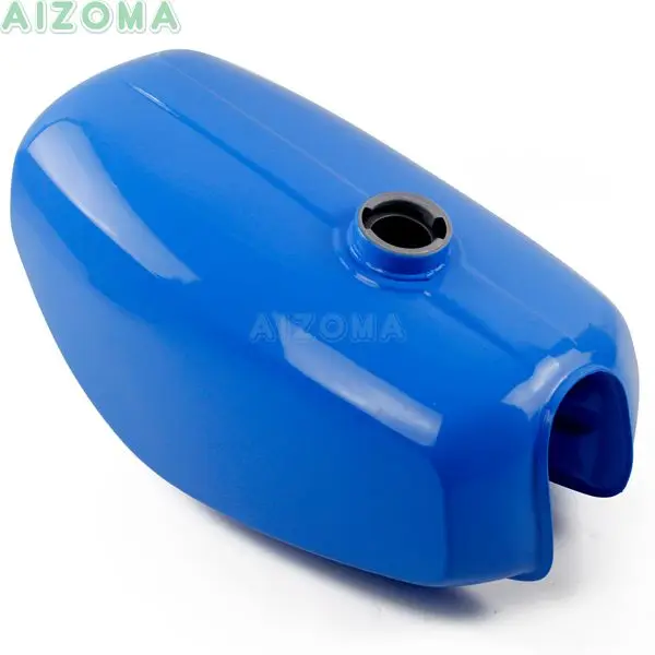 Blue Масло для мотоциклов топливных баков для мотоцикла Simson S50 S51 S70 Enduro» в форме банана «газовый топливный бак с колпачками(200655/191972 - Цвет: Blue
