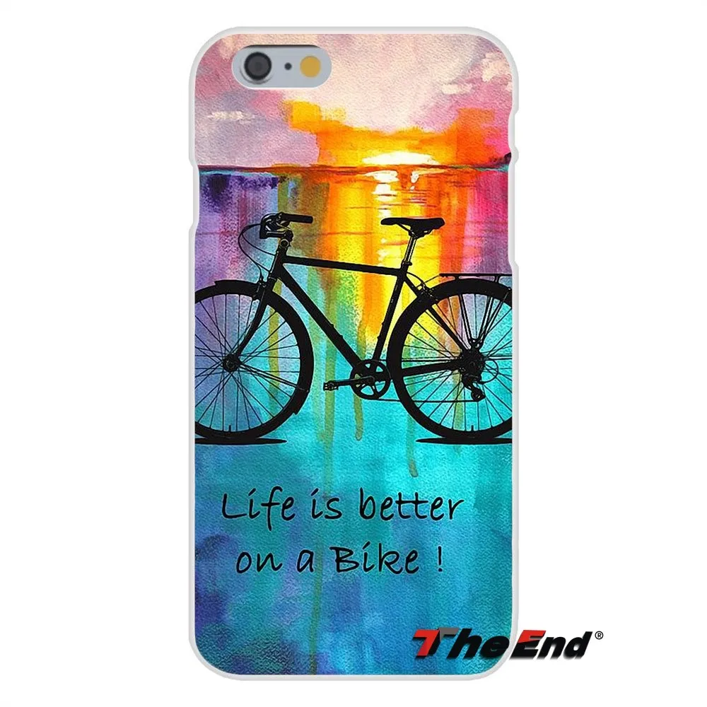 For Huawei G7 G8 P8 P9 Lite Honor 5X 5C 6X Mate 7 8 9 Y3 Y5 Y6 II Soft Silicone Case Just Ride Mountain biking Bicycles | Мобильные