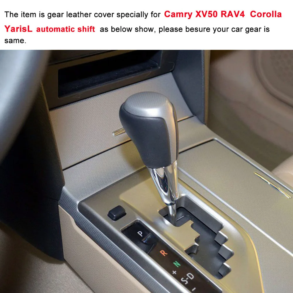 Yuji-Hong чехол для автомобиля для Toyota Camry 2012- RAV4- Corolla EX 2013 YARis L автоматический сдвиг натуральная кожа