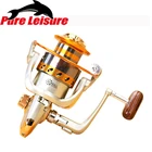 PureLeisure хит продаж алюминиевые рыболовные катушки 12BB для морской воды Антикоррозийные роликовые Рыболовные катушки серии 500-9000