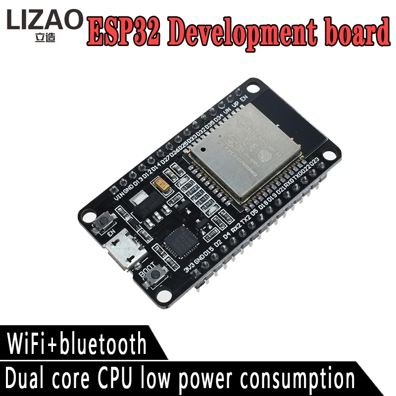 ESP32 ESP-32 ESP32S ESP-32S CP2102 Беспроводная плата разработки WiFi Bluetooth Micro USB двухъядерный