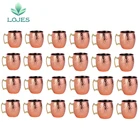 24 шт., 550 мл, 18 унций, мюли из меди