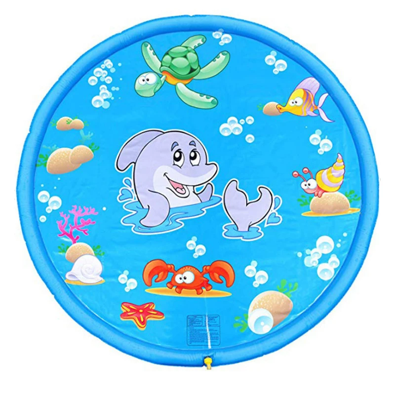 Летний напольный коврик для игры игрушка воды всплеск плавательный бассейн с