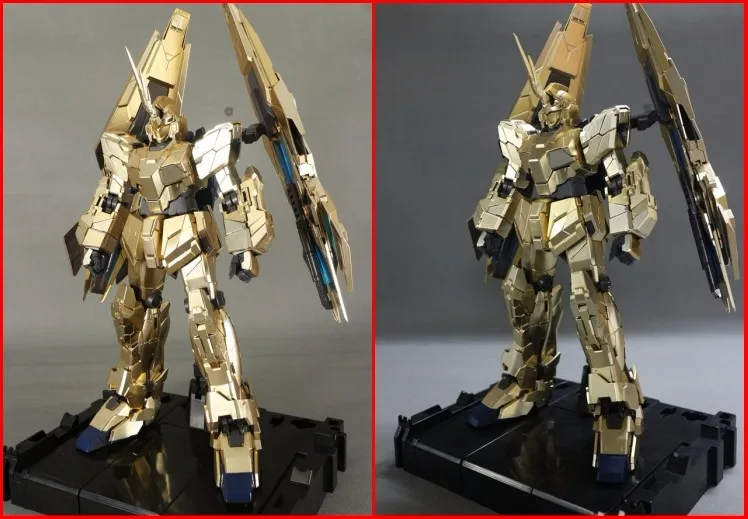 Daban Gundam Модель PG 1/60 RX-0(NT-D) Единорог истребитель 03 Phenex мобильный костюм детские игрушки