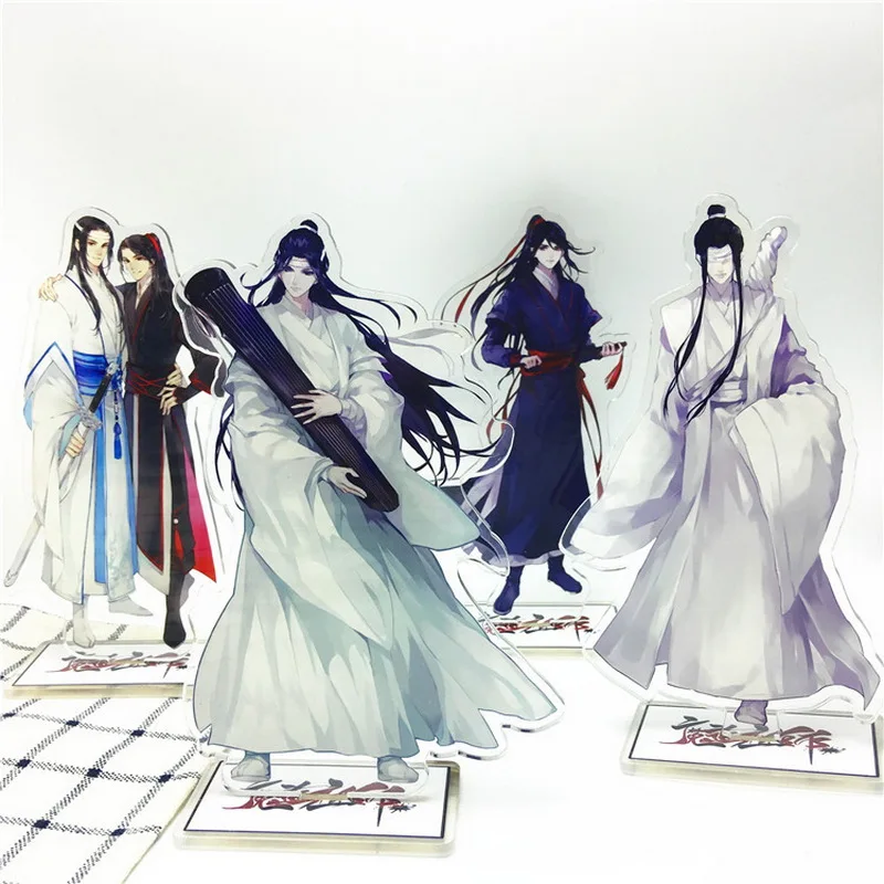 32 вида аниме Mo дао ЗУ Shi акрил рисунок на каждый день Wei WuXian Lan WangJi Коллекция подарков гроссмейстер демоническим Статуэтка Series1