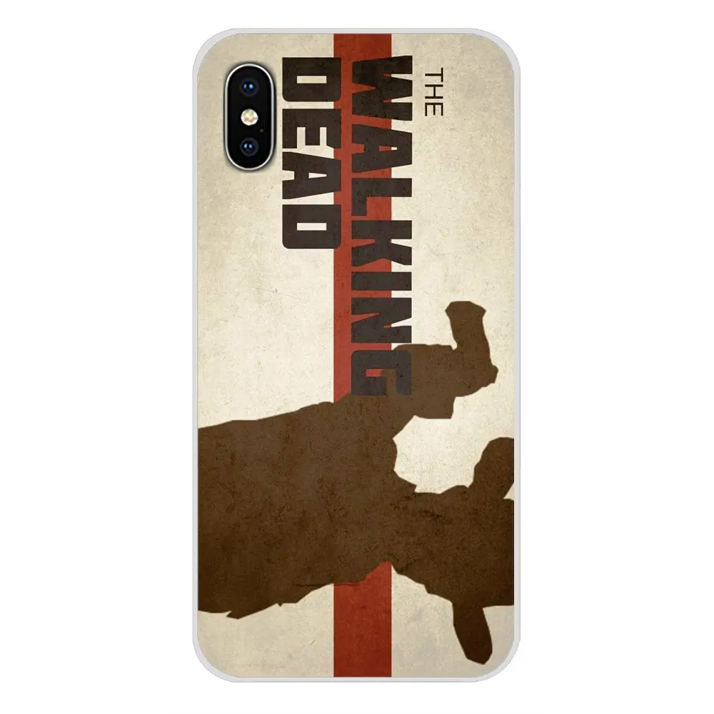 Accessories Case Cover The Walking Dead Rick Quotes For Samsung Galaxy S3 S4 S5 Mini S6 S7 Edge S8 S9 S10 Lite Plus Note 4 5 8 9 | Мобильные