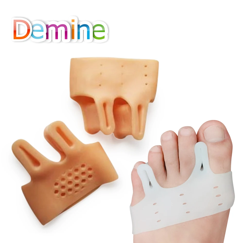 Защитные накладки для обуви Demine мягкие гелевые вставки Hallux Valgus снятия