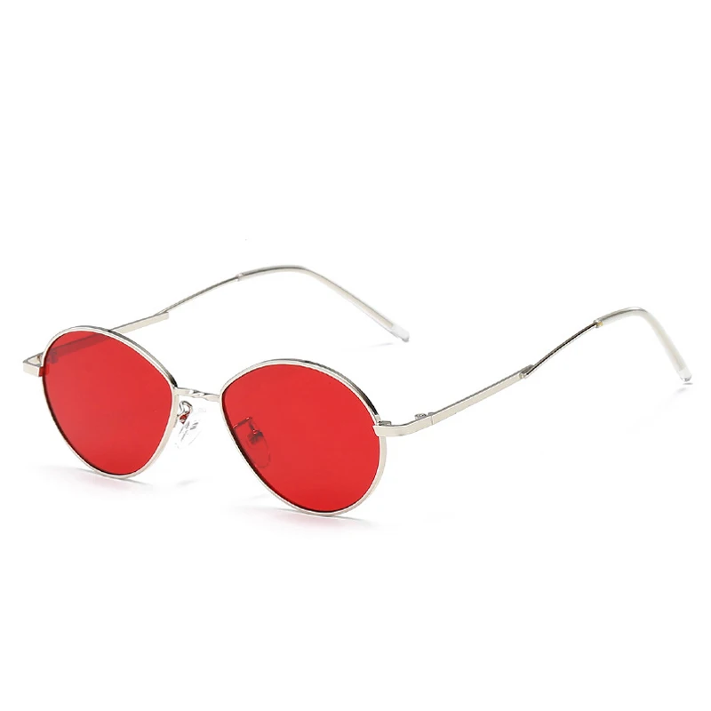 

Очки солнцезащитные овальные для мужчин и женщин, модные роскошные винтажные, с защитой от ультрафиолета, 8707X