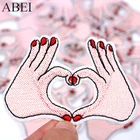 Нашивки для одежды, вышитые, 10 шт.лот