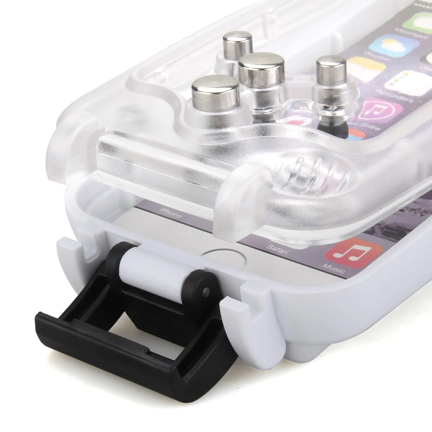 Meikon EasyDive 40m/130ft Waterproof Underwater Diving Housing Case for iPhone 7 Plus Photo Shooting - White Black | Электроника