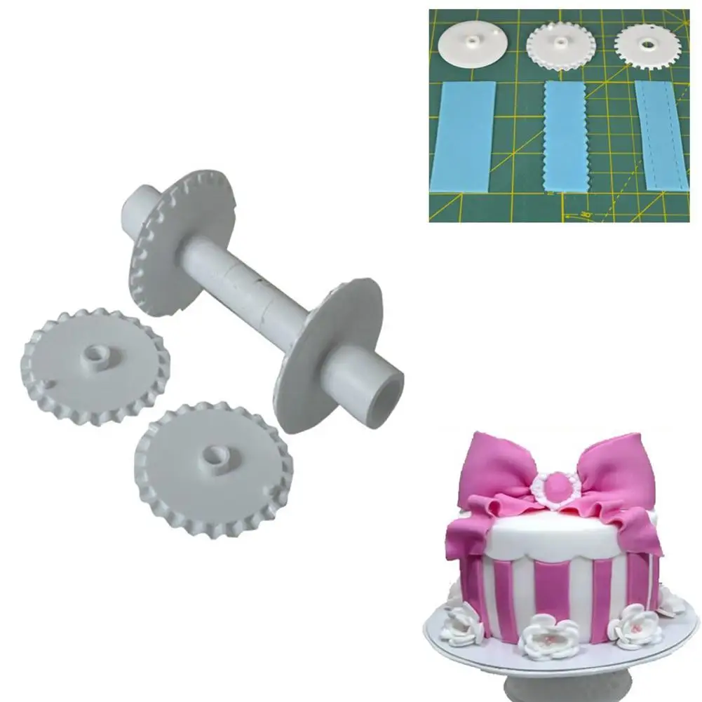 Инструмент для приготовления тортов Sugarcraft Fondant Gum Paste ленточный резак строитель