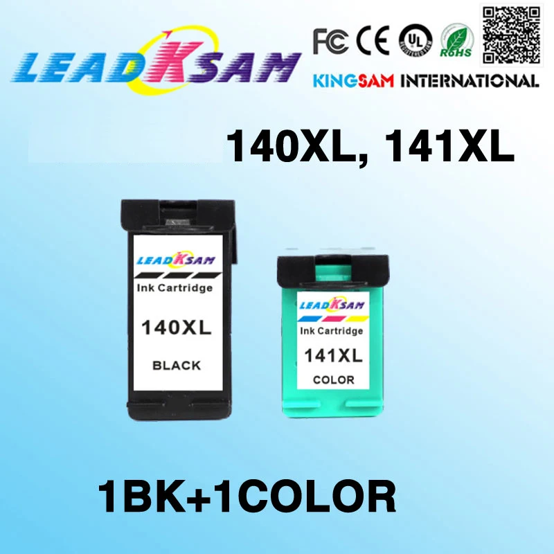 140XL переработанного чернильного картриджа для hp 140 141 CB335HE Photosmart C4583 C4283 C4483 C5283