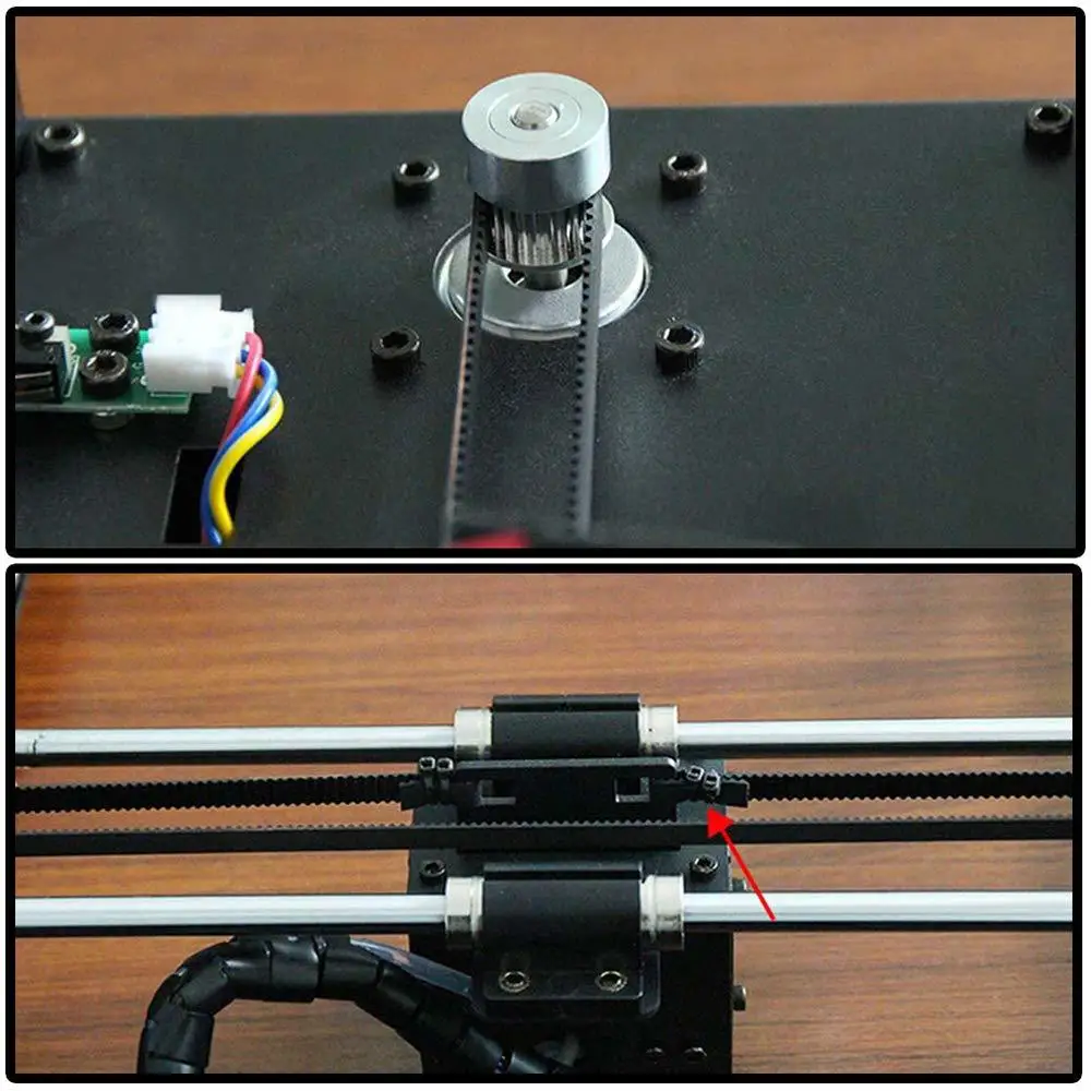Ремень ГРМ GT2 10 метров ширина 6 мм подходит для 3D принтера RepRap Mendel Rostock Prusa Creality CR Ender