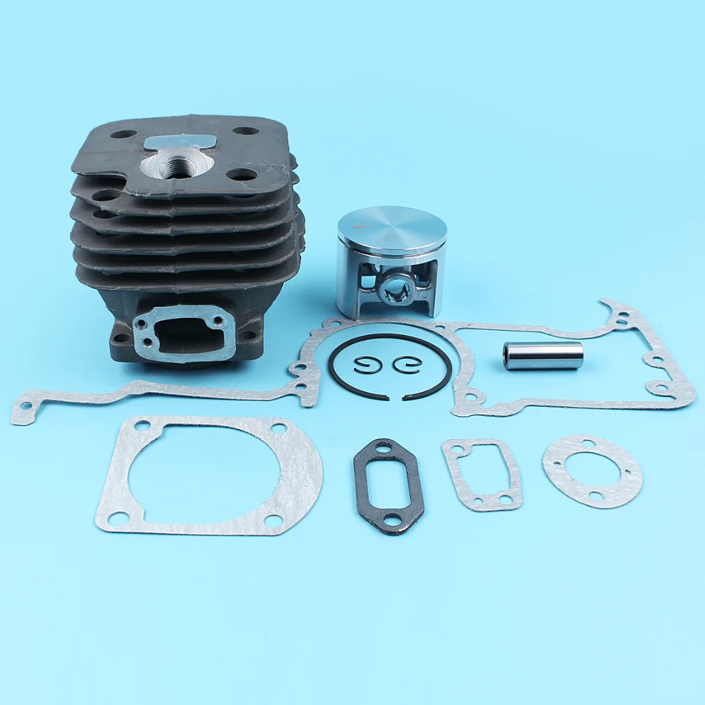 

52mm Nikasil Cylinder Piston Crankcase Muffler Gaskets Kit Fit For HUSQVARNA 272 272K 272XP 268 Chainsaw #503 75 81 72