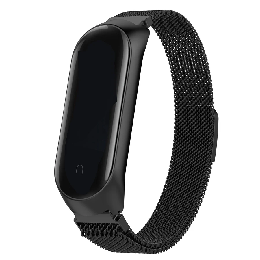 Mi Band 4 ремешок Miband 4 браслет из нержавеющей стали металлический для оригинального Xiaomi Mi Band 4 ремешок на запястье Miband4 эластичный умный Браслет