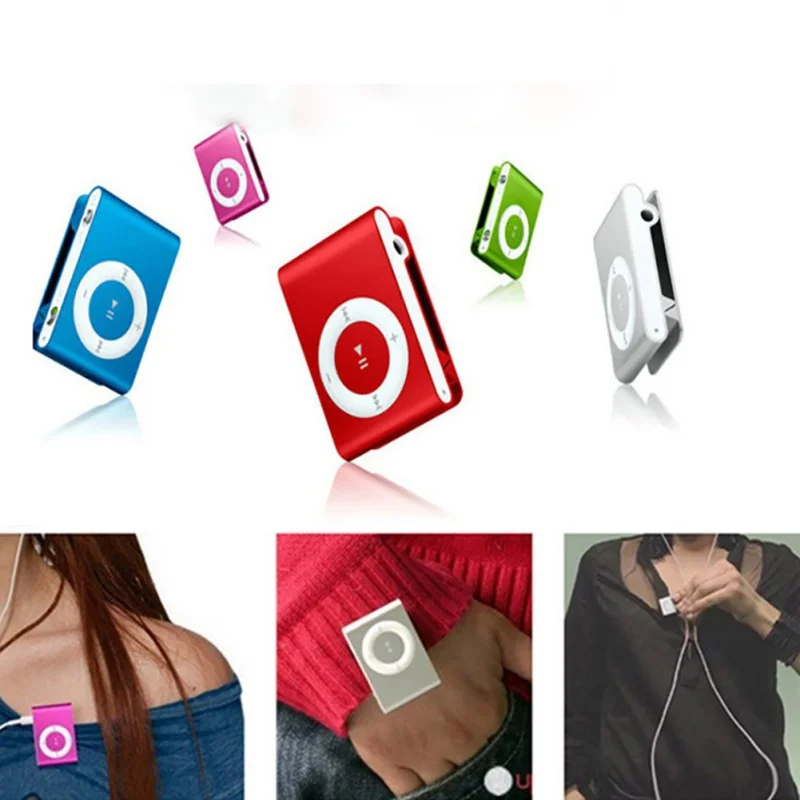Цветной тонкий MP3 USB 2 0 3 5 мм перезаряжаемый TF кардридер музыкальный плеер