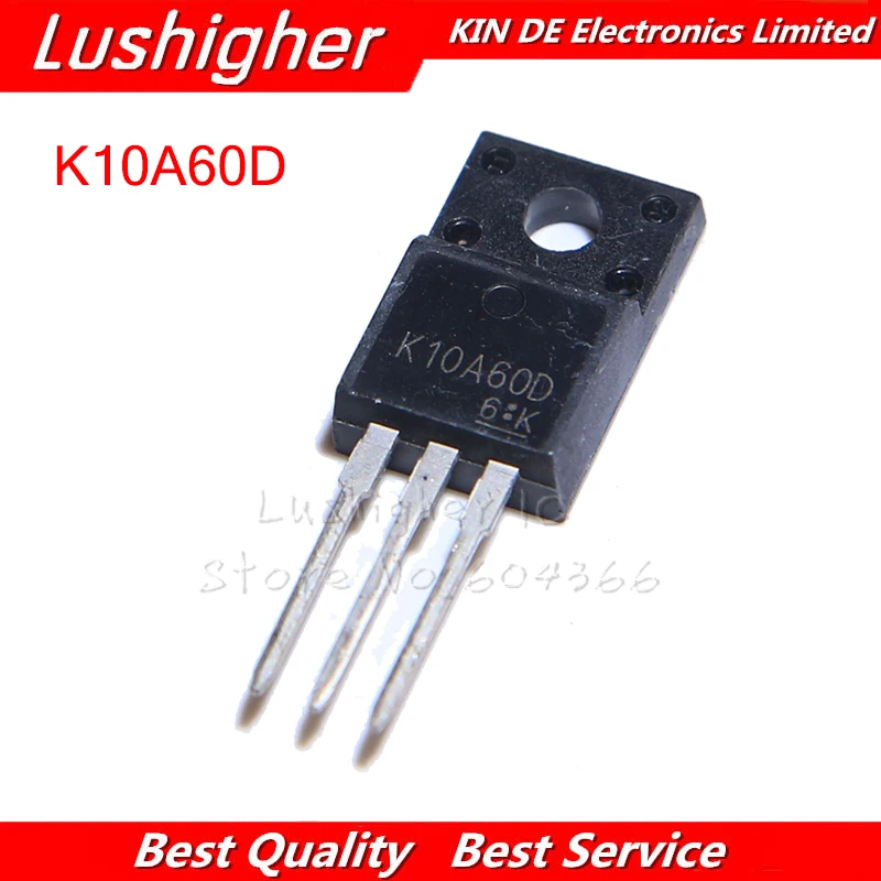 50 шт. TK10A60D TO 220F 10A60 TO220 K10A60D оригинал|Интегральные схемы| |