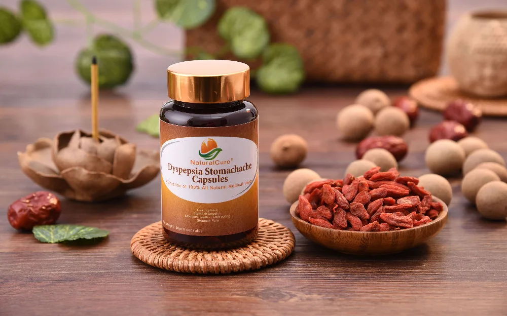 Капсулы NaturalCure dyspesia Stomachach, травяные для лечения желудоптоза, атрофия желудка, полнота желудка, экстракт растений