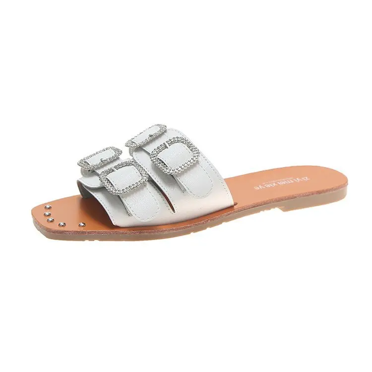 Летние женские тапочки повседневные пляжные шлепанцы Zapatos De Mujer домашние с