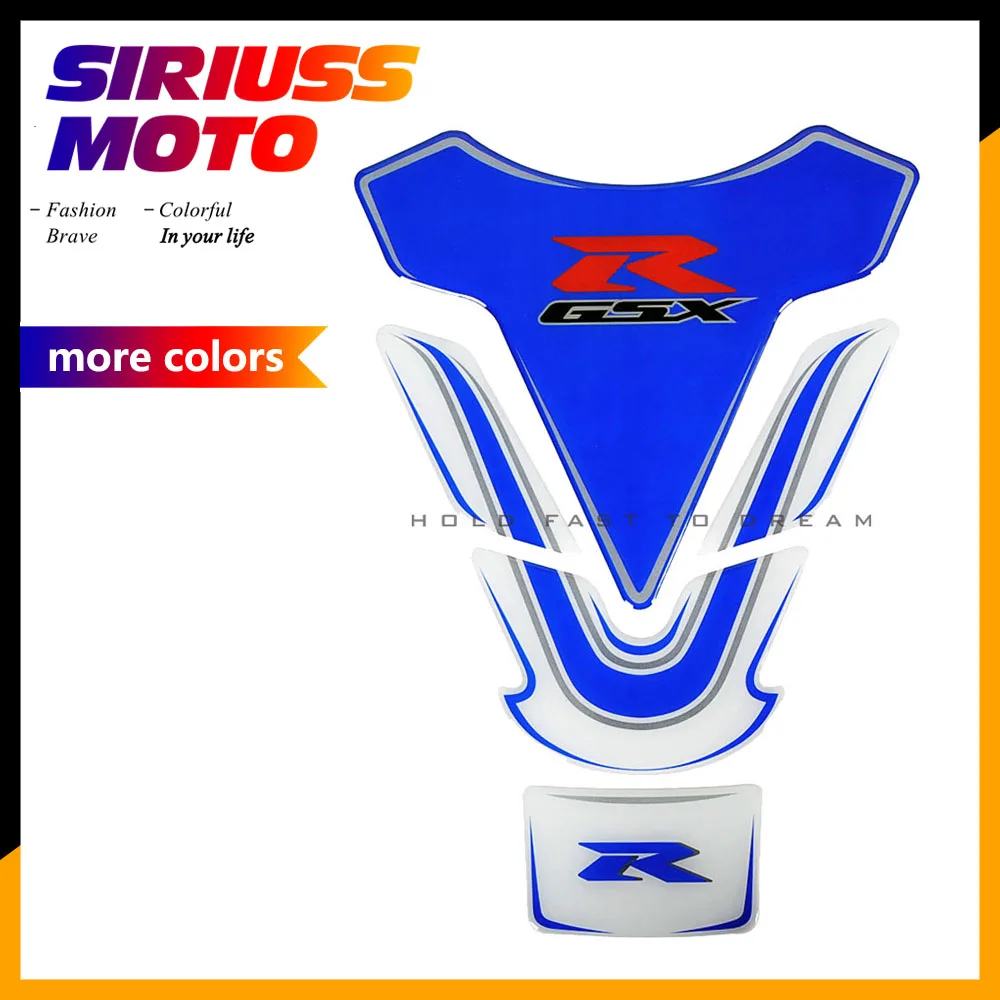 3D бак мотоцикла Pad Protector Наклейка Мотокросс Tankpad GSXR наклейки чехол для Suzuki gsx r 600 750