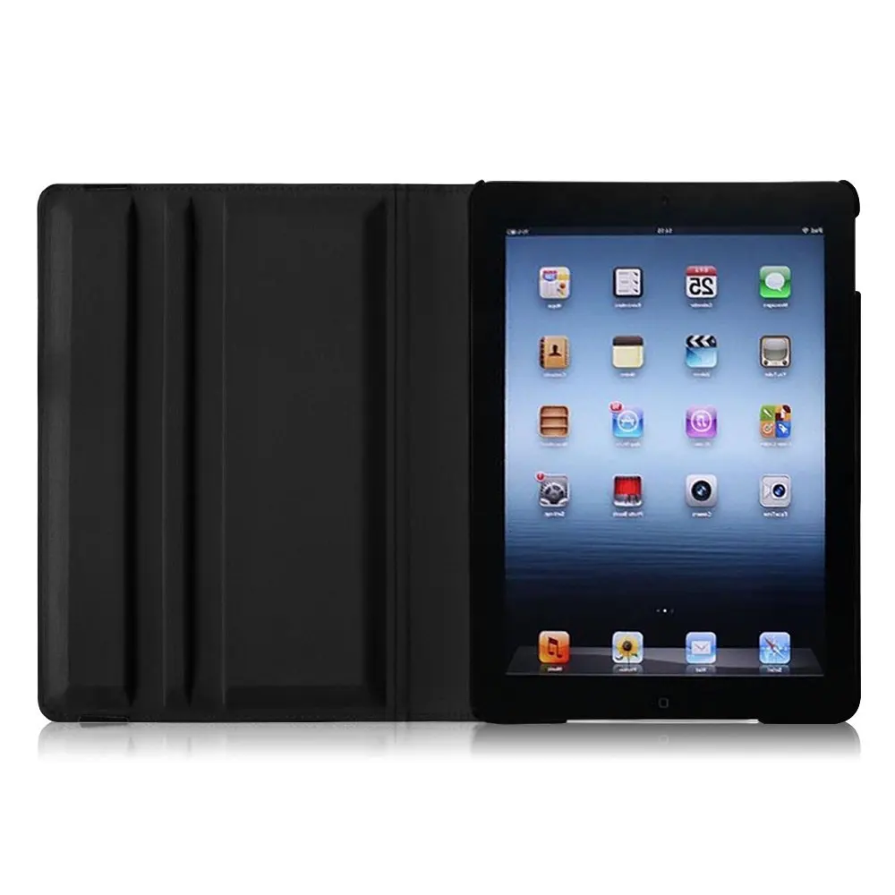 Чехол для Apple iPad 2/3/4 Магнитный Авто Пробуждение сна флип Личи кожаный чехол для iPad 3 iPad 4 чехол с Умной подставкой Держатель