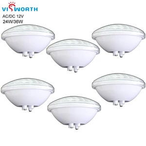 Par56 подводный светильник для бассейна 12 В постоянного тока RGB SMD5730 24 Вт 36 Вт подводный светильник IP68 водонепроницаемый уличный Точечный светильник для пруда, фонтана, бассейна