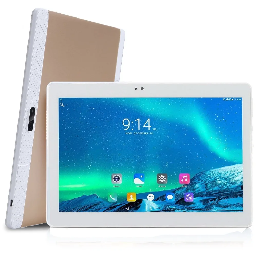 4G FDD LTE 10 дюймов планшетный ПК 2018 Новый Android 7 0 Deca Core 4 Гб ОЗУ 64 ПЗУ ядер 1920*1200 IPS