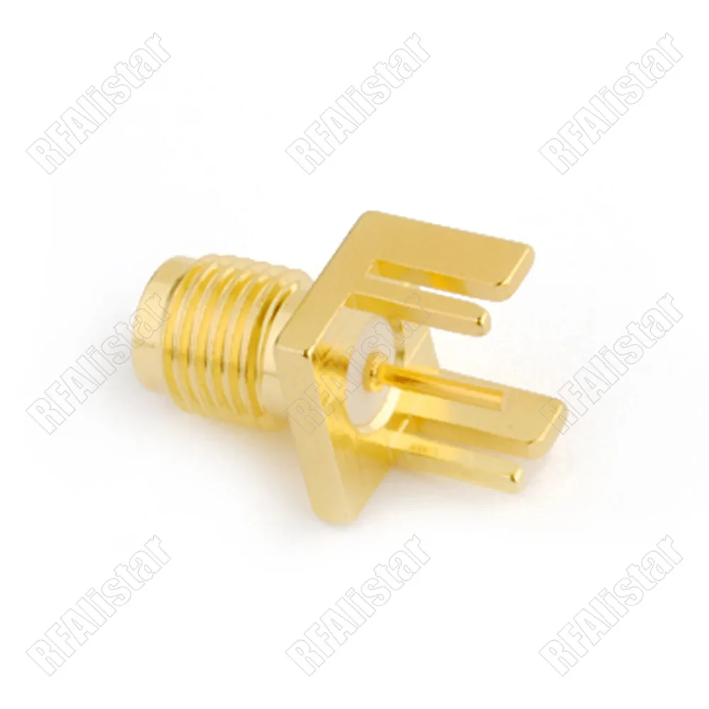 20 Pieces SMA Launch Jack Female PCB Mount wide flange RF Connector .0315'' (0.8mm) | Обустройство дома