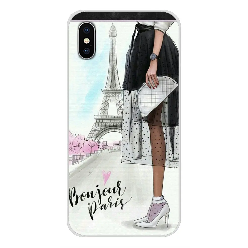 Роскошный дорожный Прозрачный чехол для девочек мягкий Samsung Galaxy J1 J2 J3 J4 J5 J6 J7 J8 Plus