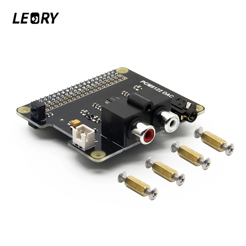 LEORY HIFI DAC цифровая аудио карта DAC к S/PDIF Pinboard для Raspberry Pi 3 Model B/2B/B+/A+ цифро-аналоговый аудио конвертер