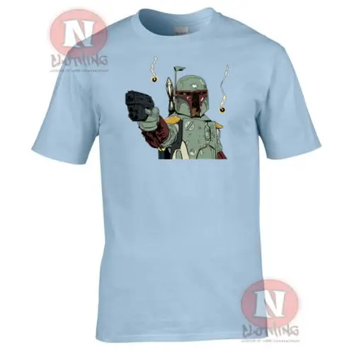 Boba Fett Bounty Hunter футболка с принтом Звездные войны премиум-класса новые модные