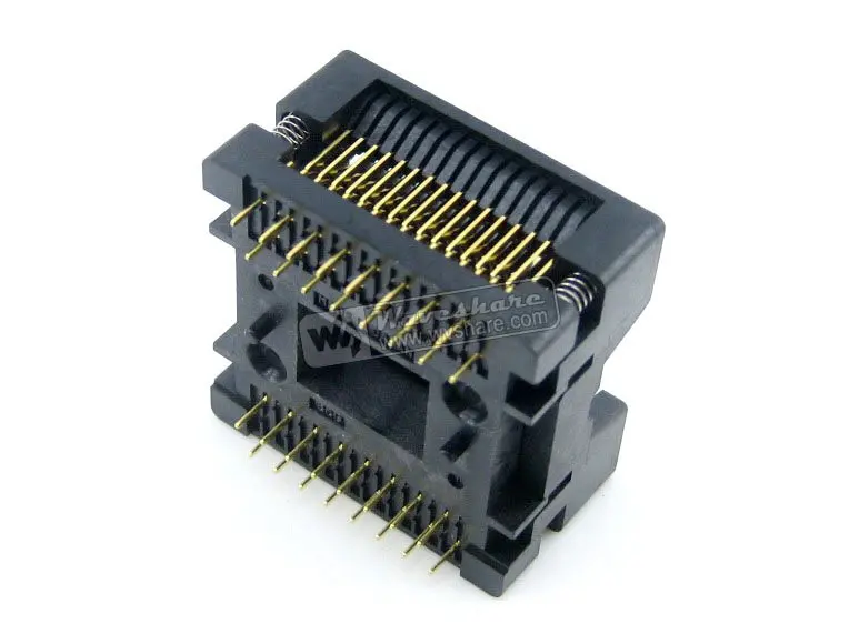 SOP32 SO32 SOIC32 Φ Enplas IC Test Burn-In Socket программируемый адаптер 11 25 мм ширина 1 27 шаг |