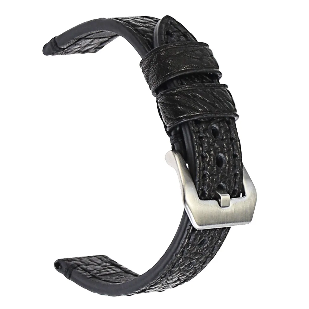 ZLIMSN New vintage Genuine Leather Watch Bands Strap for Panerai 20mm 22mm 24mm 26mm Men's Clock Accessories Watchband