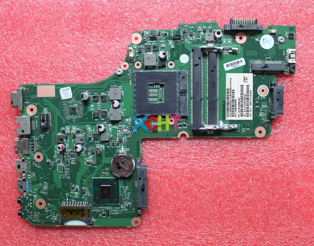 Материнская плата V000325050 DB10F 6050A2566201 MB A02 DDR3 для ноутбука Toshiba Satellite C50 C55 C55T