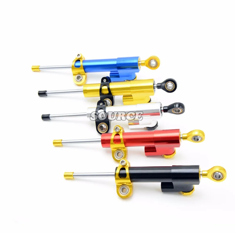 

Universal Aluminum Motorcycle CNC Steering Damper For kawasaki ZXR400 ZZR Z750S ER-5 zx6r zx636r zx6rr 2000 2001 2002 2003 2004