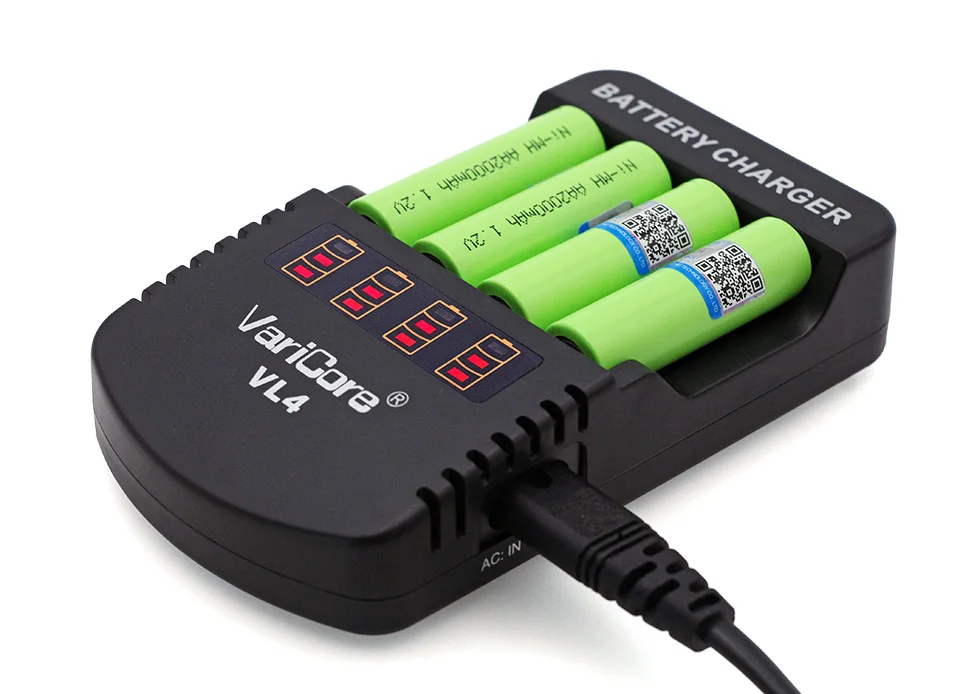 8 шт VariCore AA 2000mah 1,2 V NiMH батареи для роботизированных игрушек дистанционного управления медицинское оборудование Продукты A+ зарядное устройство VariCore VL4