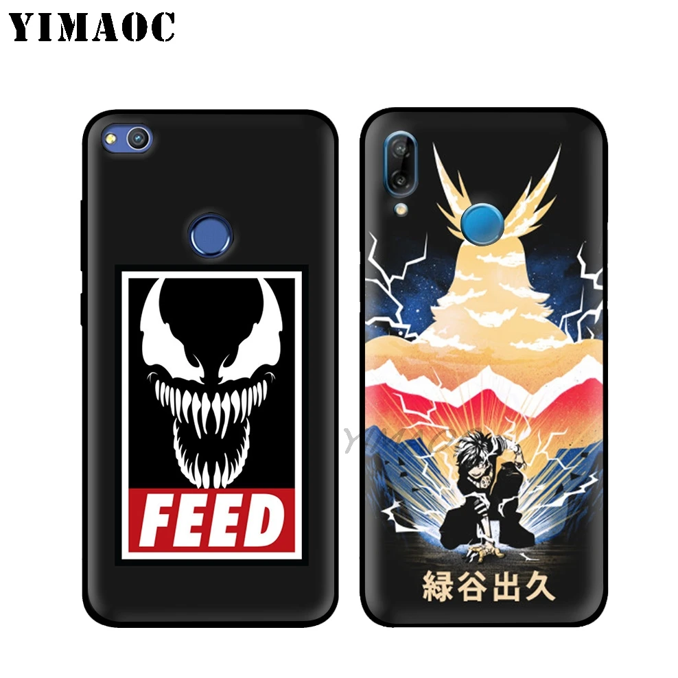 My Hero Academia Plus Ultra Soft Case for Huawei Honor Mate 20 9X Note 10 Pro 8X 8 6A 7A 7X 7C Y9 Y7 Y6 Prime 2018 2017 View |