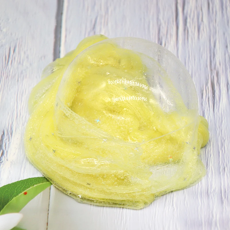 Новинка цветной слайм пушистая пенопластовая глина светильник кие товары мяч