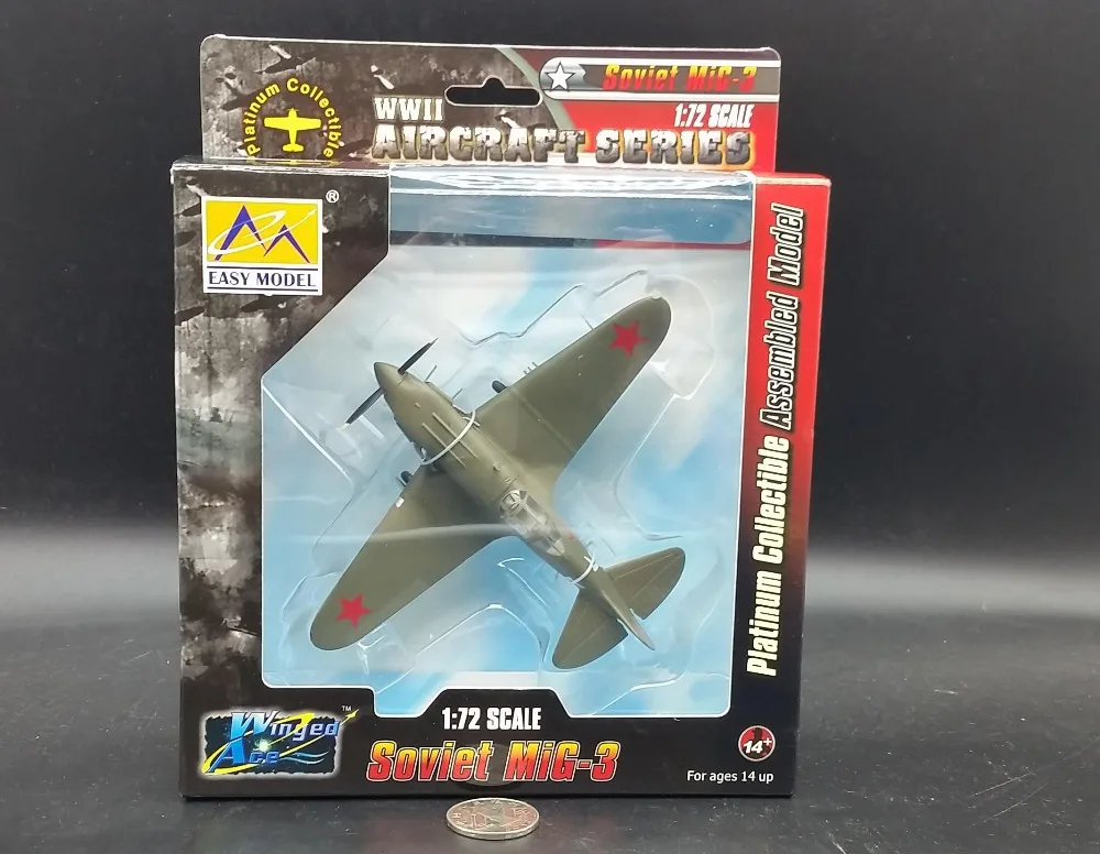 1:72 модель Fighter 2 World War Модель 1941 1942 Коллекционная Trumpeter 37225|fighter model|mig fighterwar |