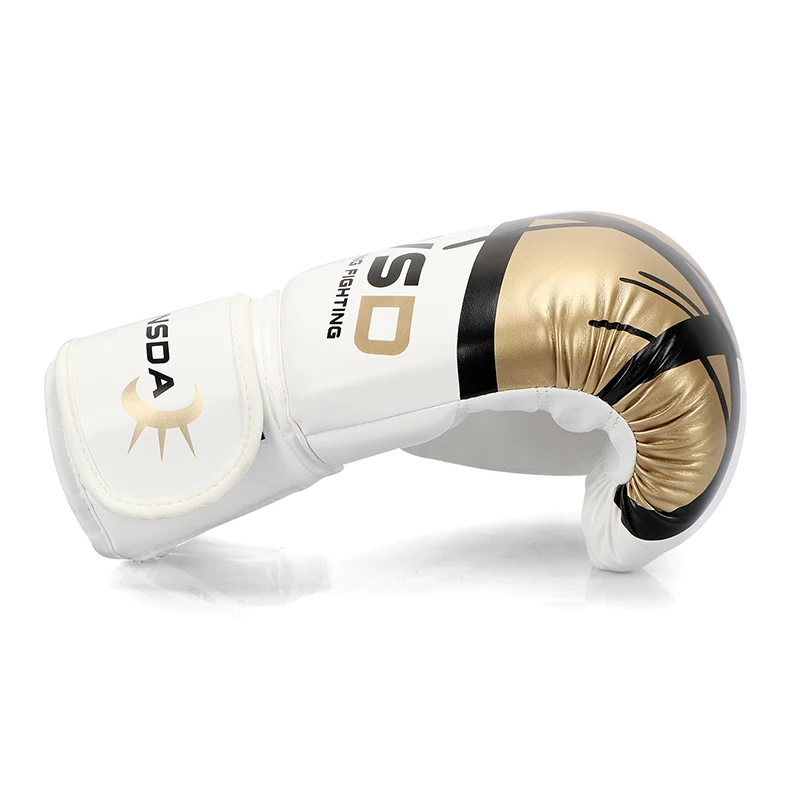 Взрослые женщины/мужчины MMA боксерские перчатки кожаные Muay Thai Boxe De Luva Mitts Sanda