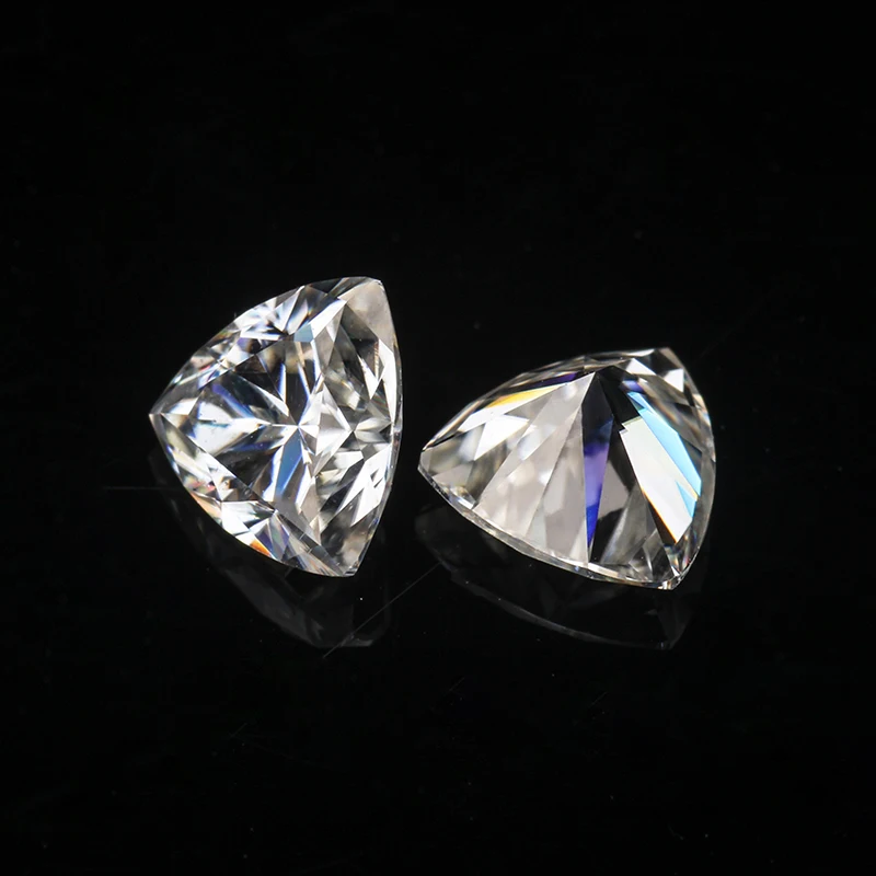 Триллион огранки 7*5 мм Синтетические алмазы камень свободные E/F Moissanite