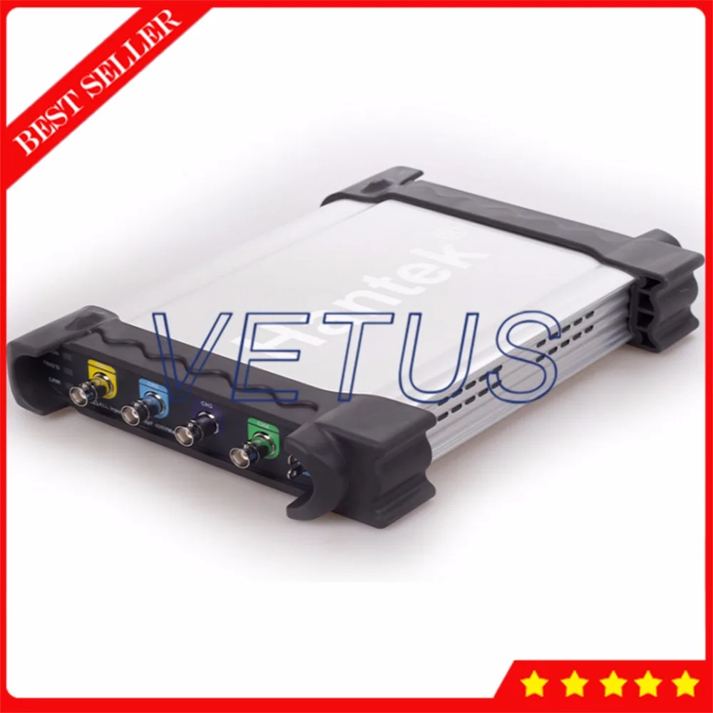 DSO3104A ПК на основе 100 МГц USB 4 канальный Виртуальный осциллограф 16CH логический